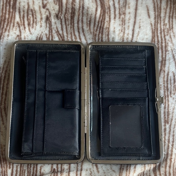 Black Textured Wallet - Picture 2 of 2